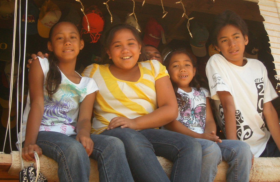 Mia Cierra Tyson Anu and Keau July 2010